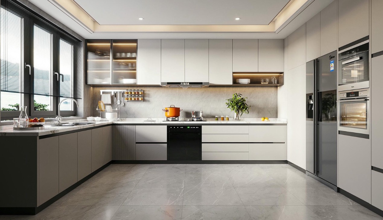 Hình ảnh tủ bếp nhựa đẹp