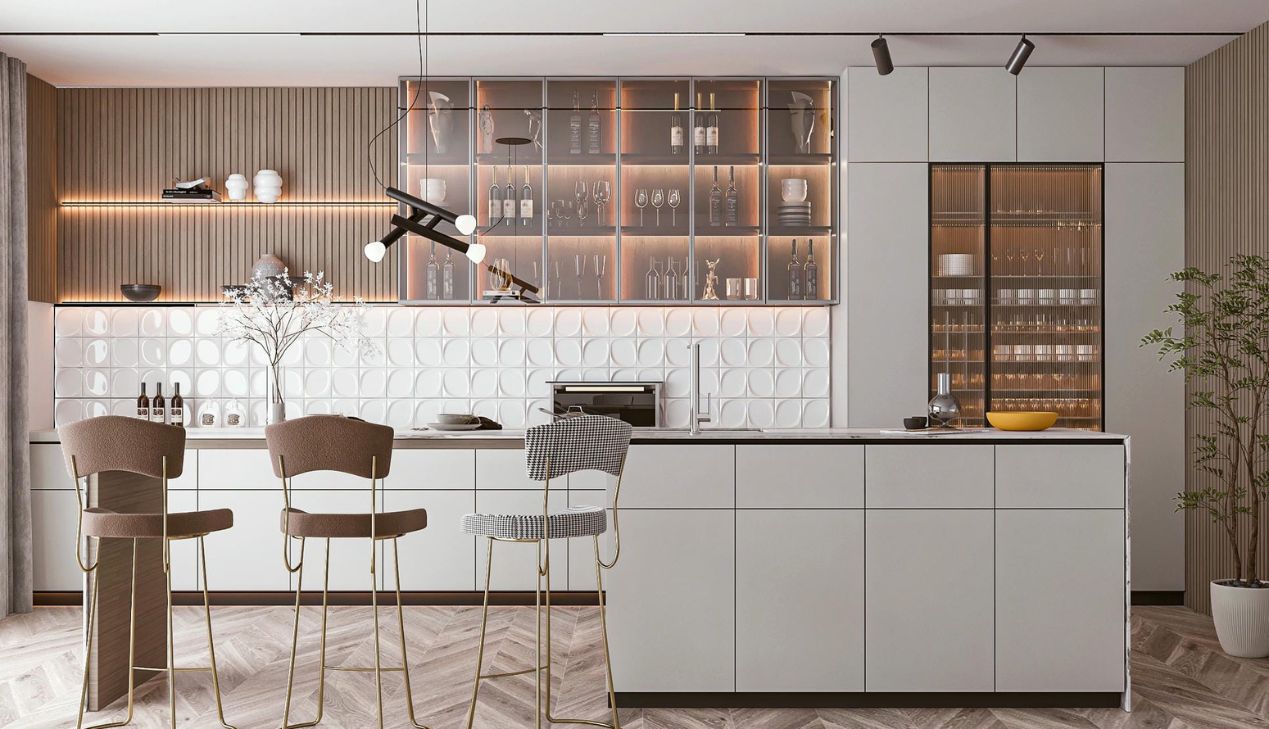 Làm quầy bar mini