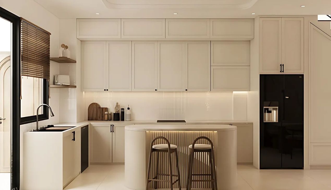 Mẫu bếp có quầy bar