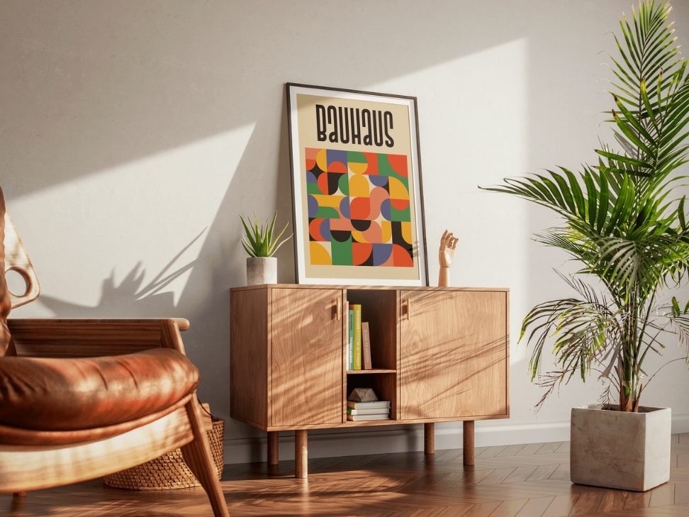 Mẫu nội thất với thiết kế Bauhaus 