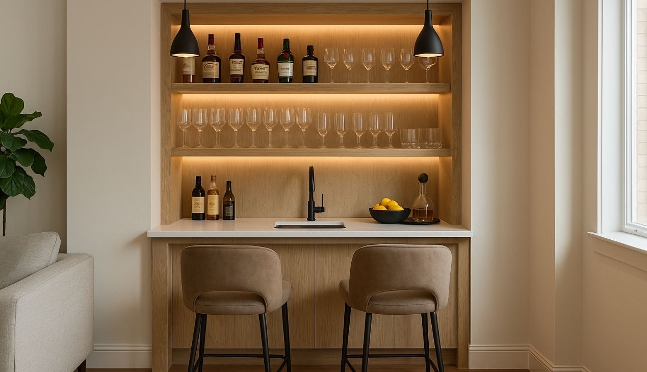 Mẫu quầy bar mini đẹp
