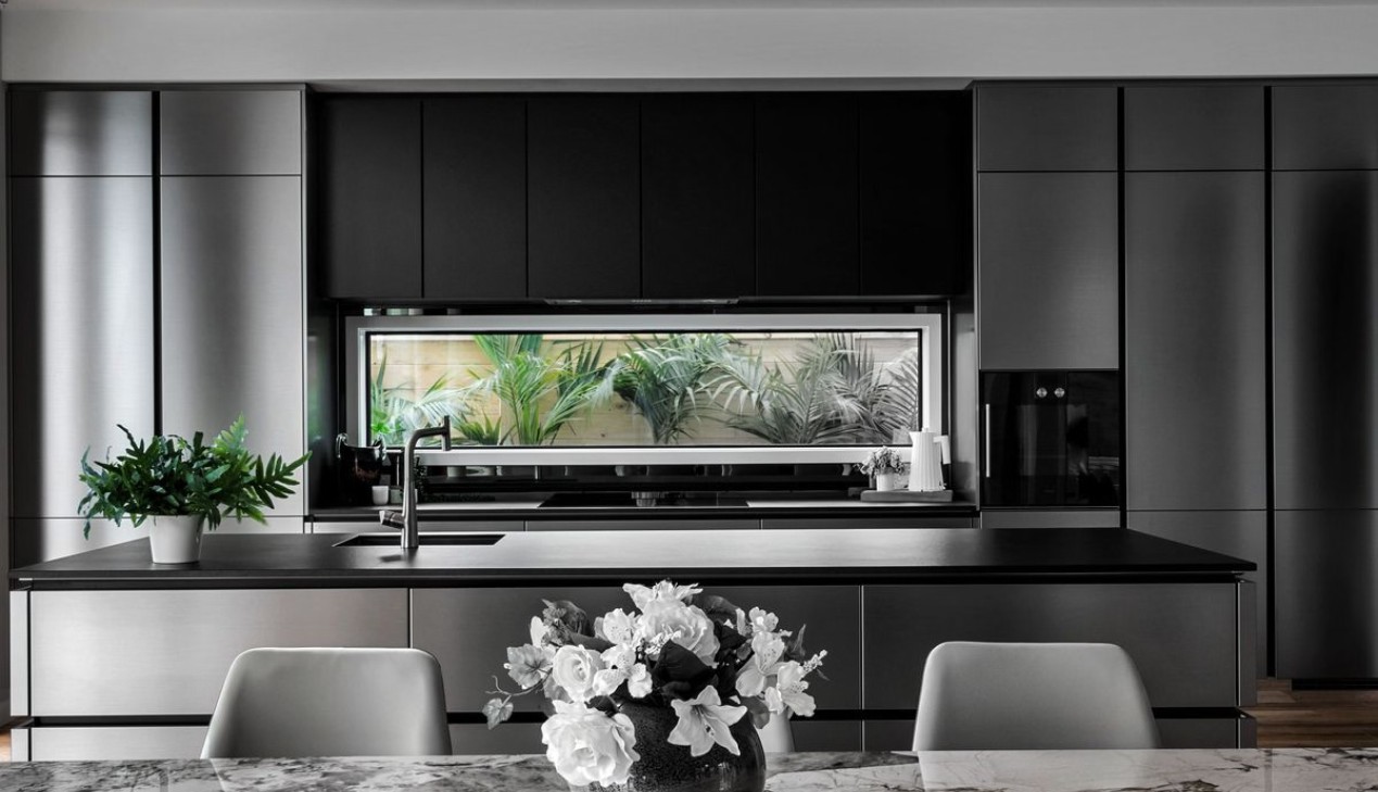 Mẫu tủ bếp Inox phù hợp căn bếp Việt