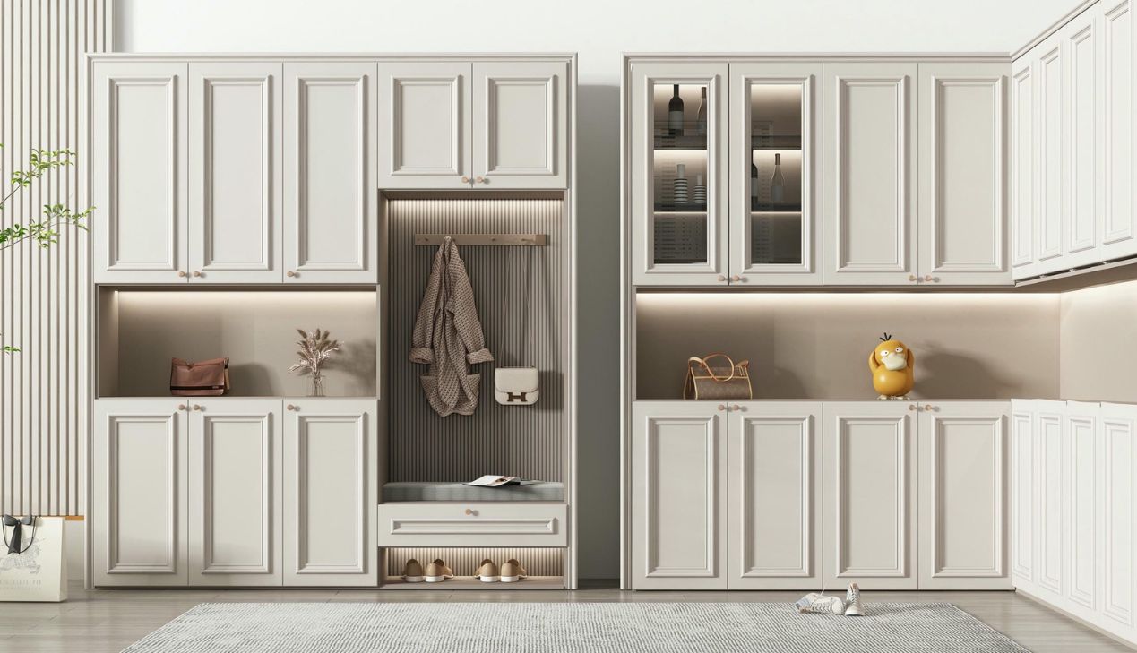 Mẫu Tủ Giày Bằng Gỗ Đẹp