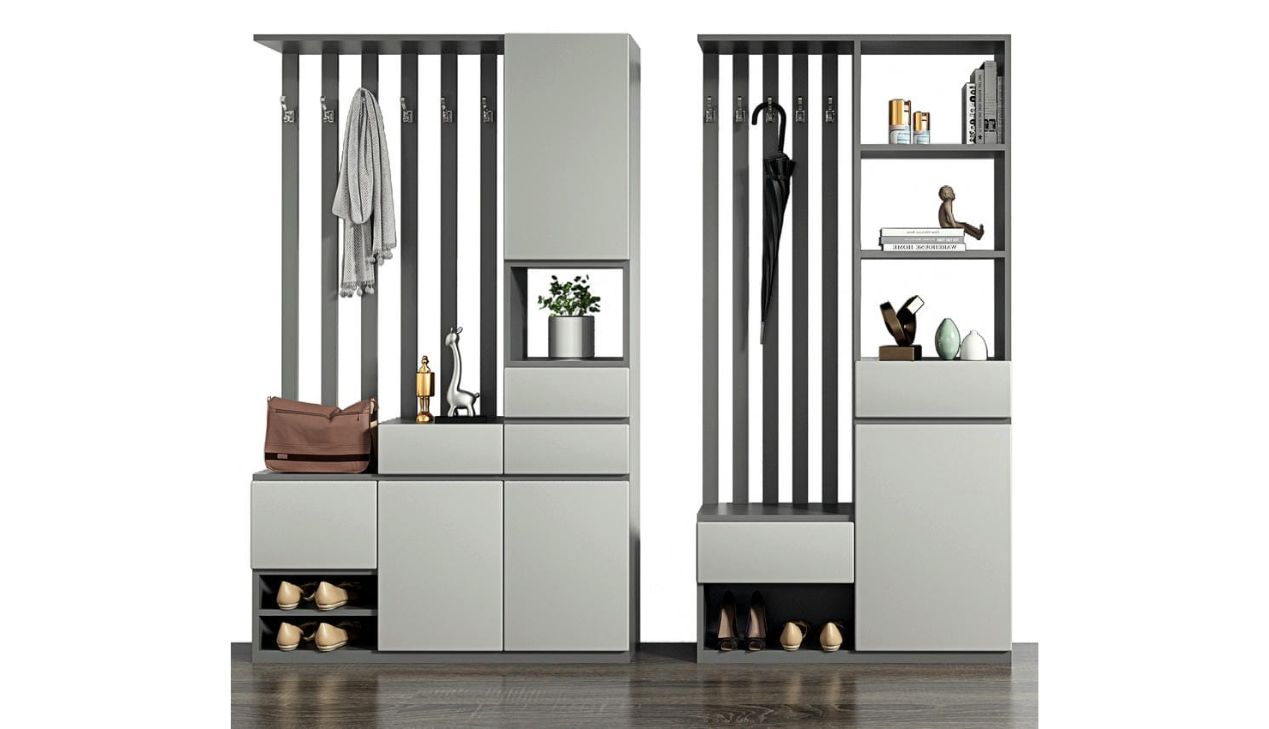 Mẫu tủ giày đẹp gọn gàng Mẫu tủ giày đẹp gọn gàng