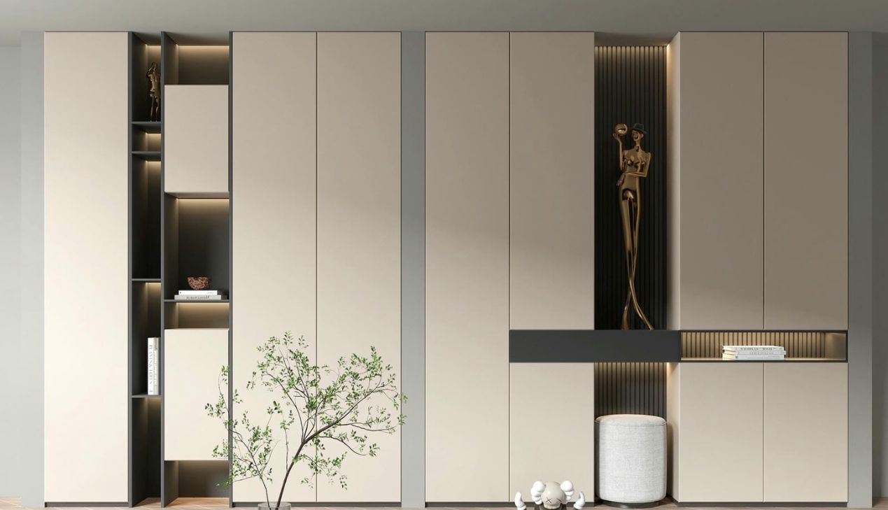 Mẫu tủ giày hiện đại, đẹp