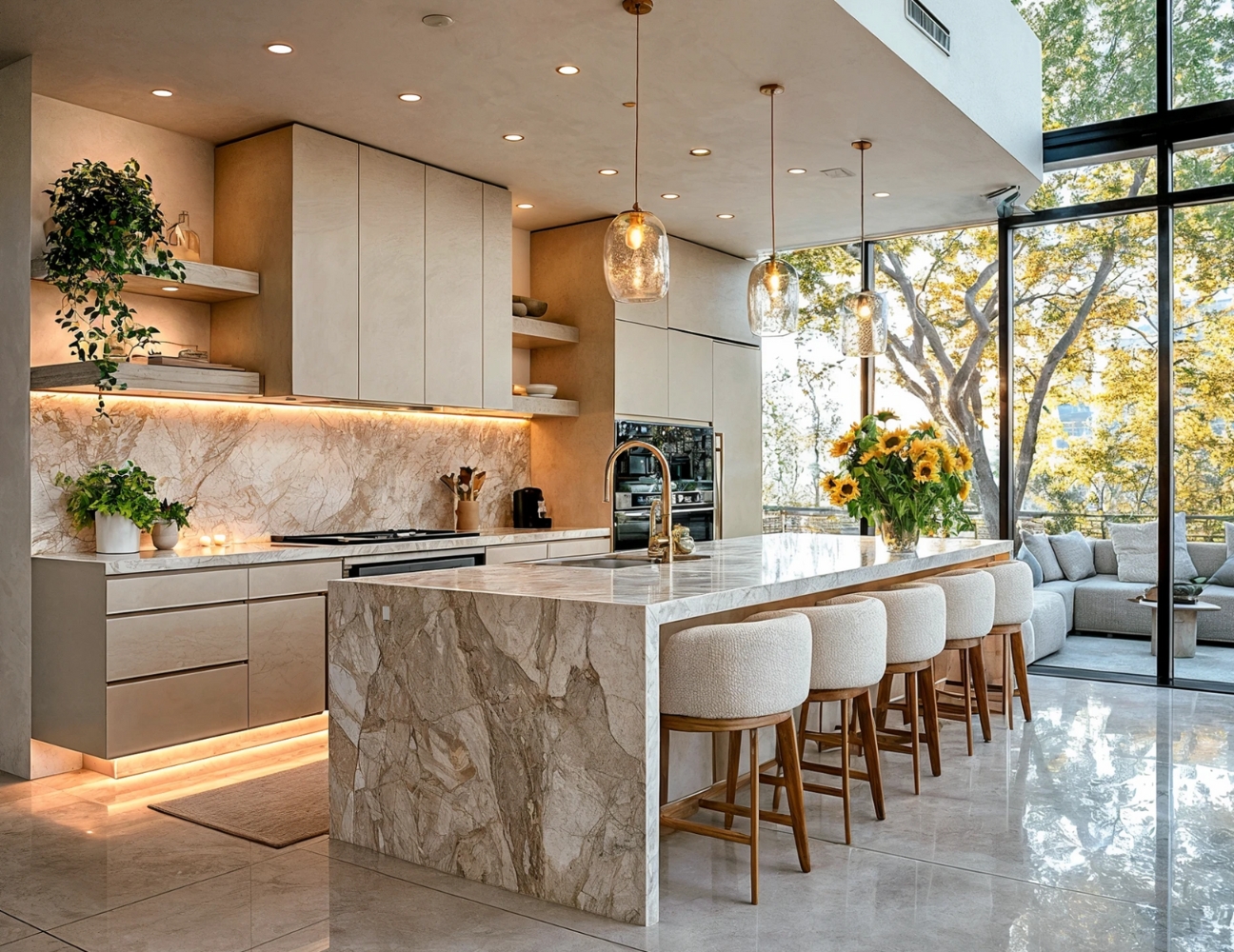 Thiết kế nội thất biệt thự nghỉ dưỡng đẹp, tinh tế và cao cấp 49 Nội thất biệt thự nghỉ dưỡng hiện đại