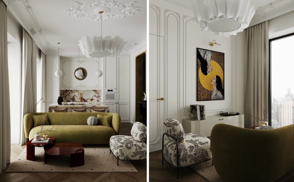 Nội thất cổ điển Baroque – Sự trở lại của hoàng gia