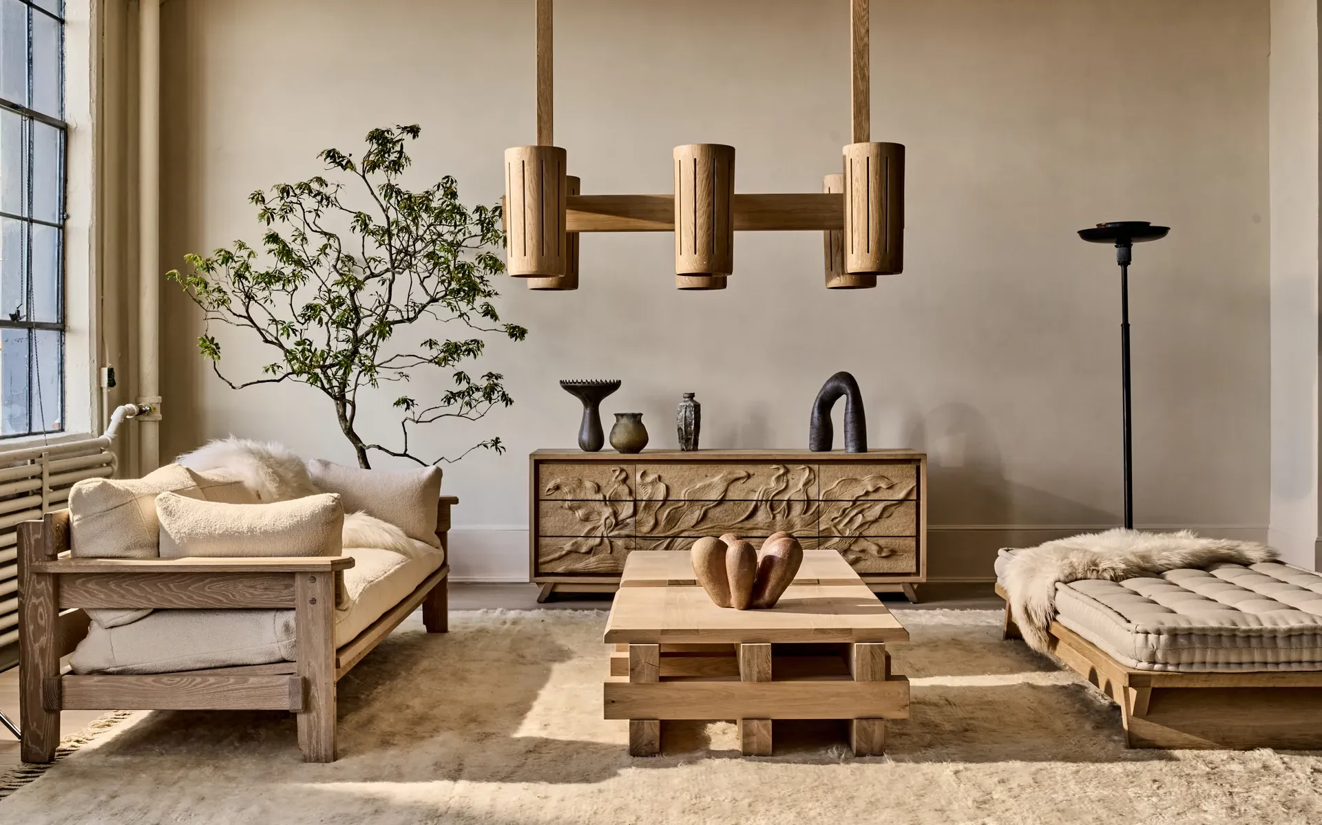Nội thất nhà gỗ phong cách Scandinavian