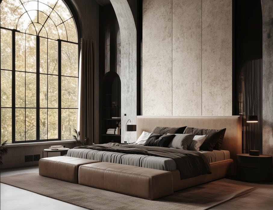 Nội thất phòng ngủ biệt thự mini