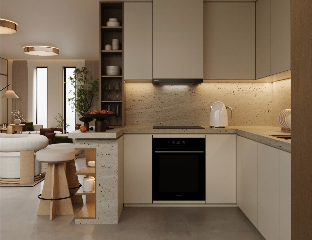 Nội thất thông minh cho biệt thự mini