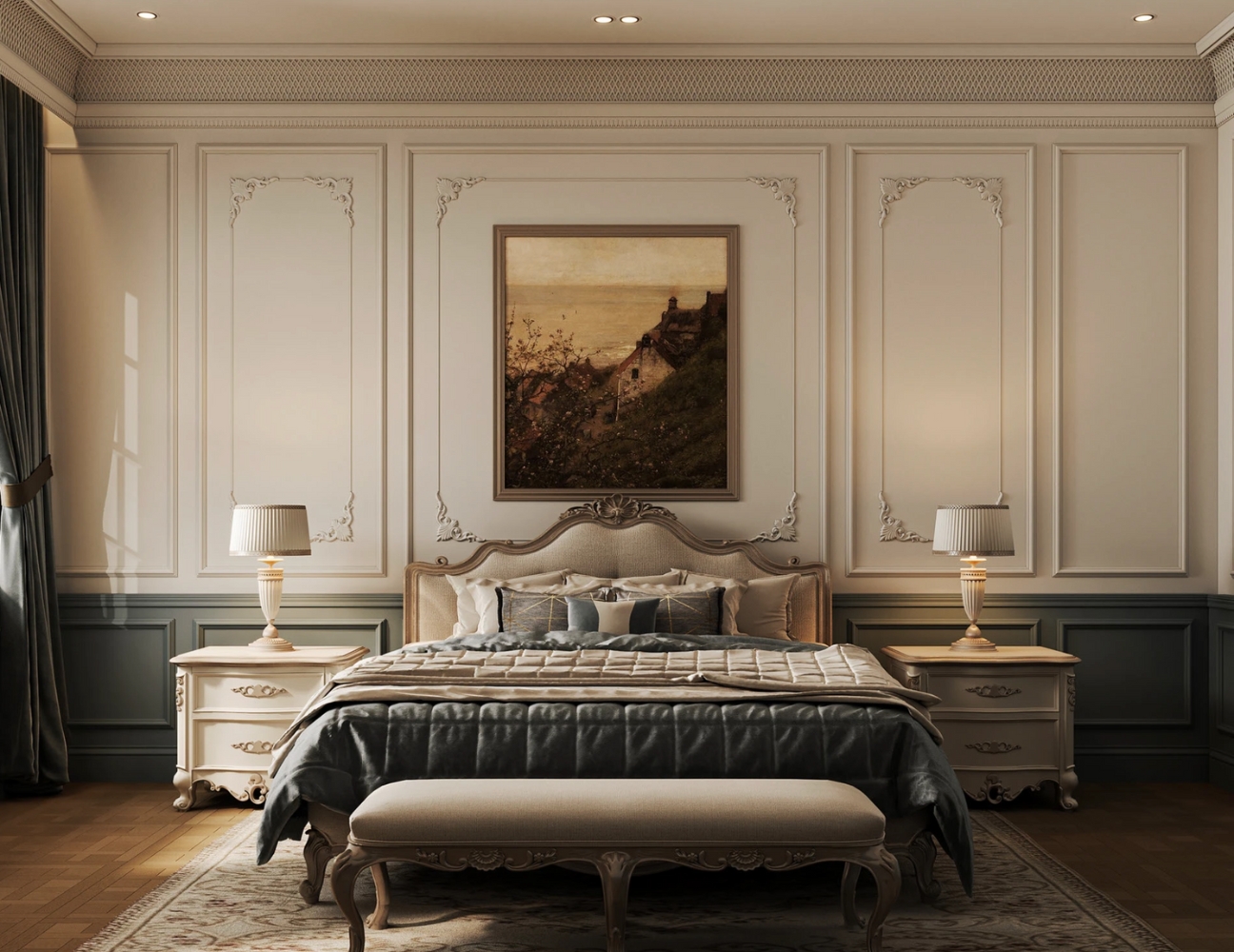 Phong cách thiết kế biệt thự mini cổ điển