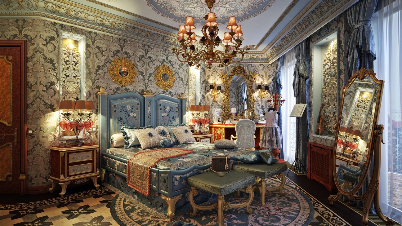 Phong Cách Thiết Kế Nội Thất Baroque: Mang Vẻ Đẹp Cổ Kính