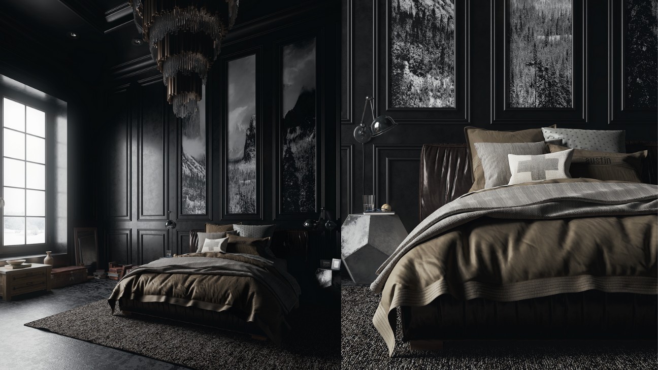 Phong cách thiết kế nội thất Gothic ấn tượng