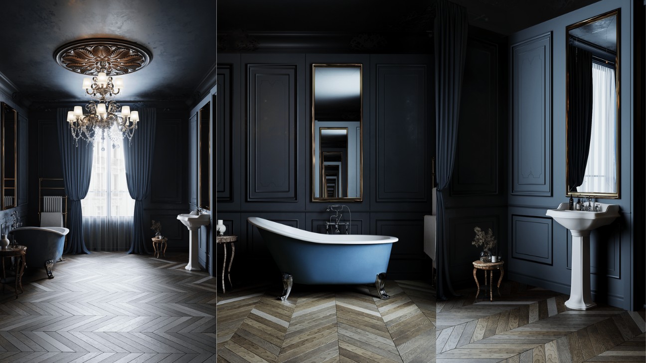 Phong cách thiết kế nội thất Gothic pha trộn hiện đại độc đáo
