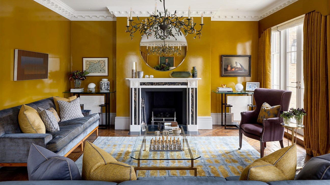 Phong cách thiết kế nội thất Victorian từ chi tiết phào chỉ đến đèn chùm