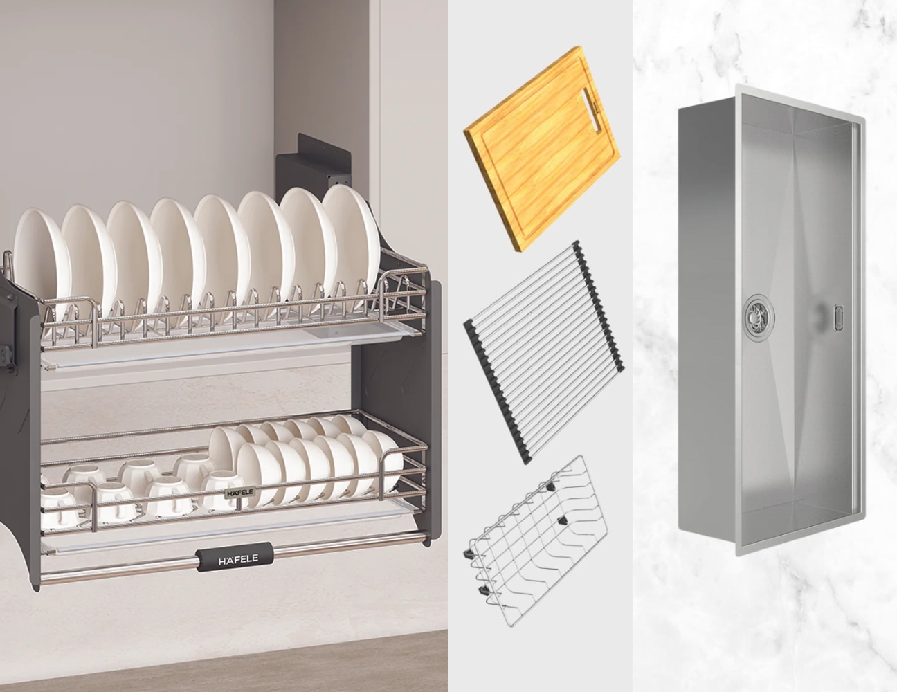 Phụ kiện inox Hafele