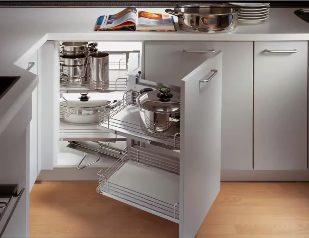 Phụ kiện tủ bếp inox 304