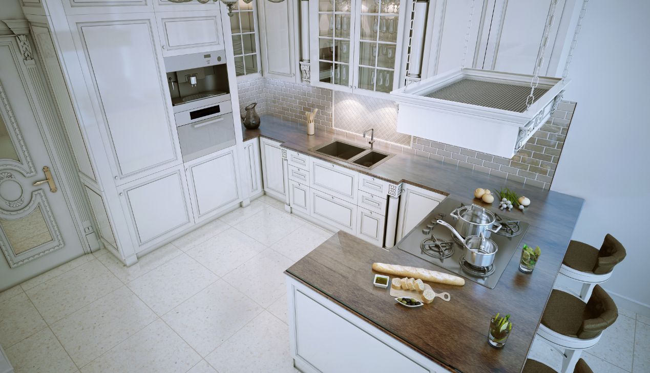 Quầy bar chữ L hiện đại – Thiết kế đẹp, tối ưu không gian 4 Quầy bar chữ L