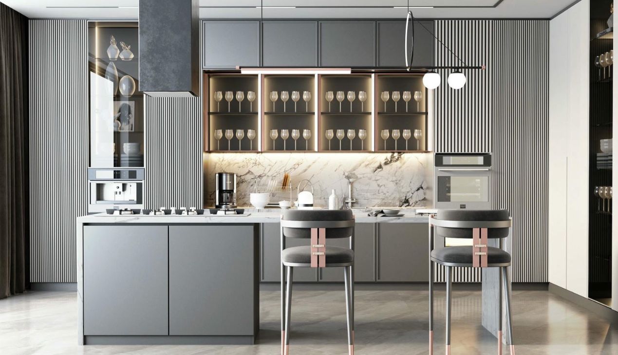 Quầy bar mini cho gia đình