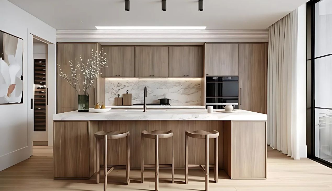 Quầy bar tủ bếp đẹp
