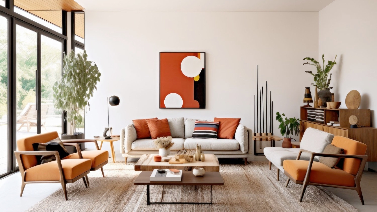 Sofa dáng vuông – yếu tố đặc trưng Bauhaus