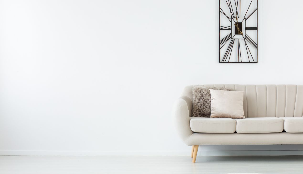 Sofa gỗ bọc nệm hiện đại