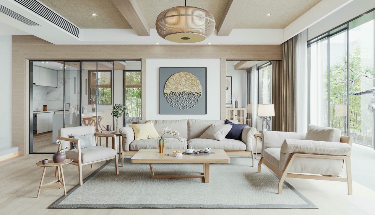 Sofa gỗ đẹp cho chung cư