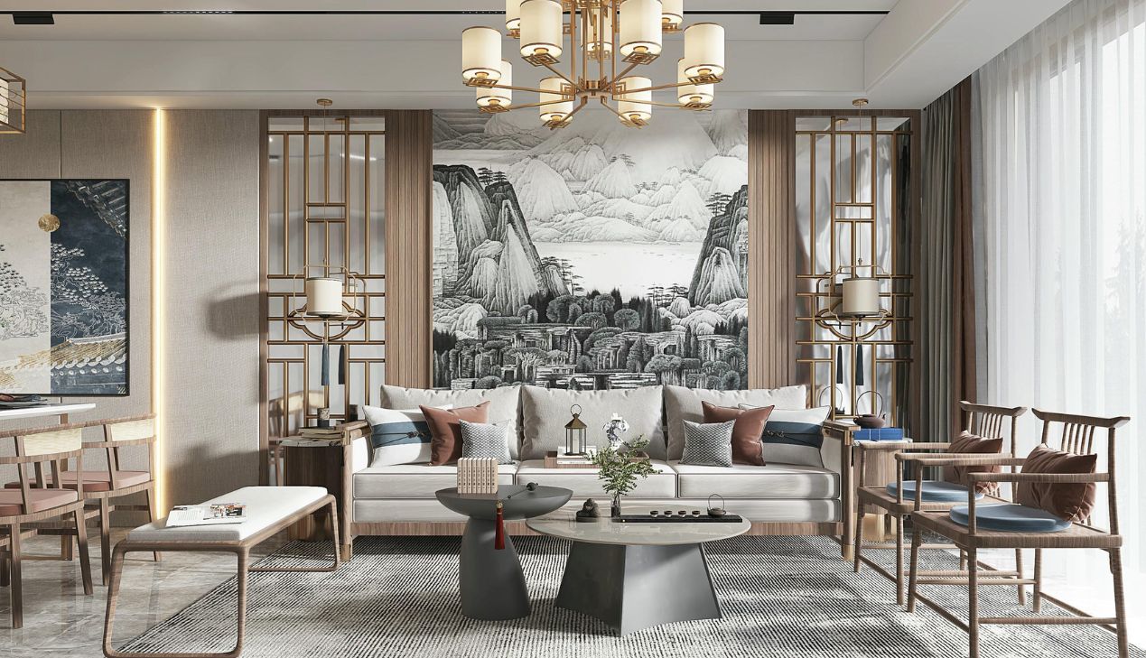 Sofa gỗ kiểu dáng hiện đại