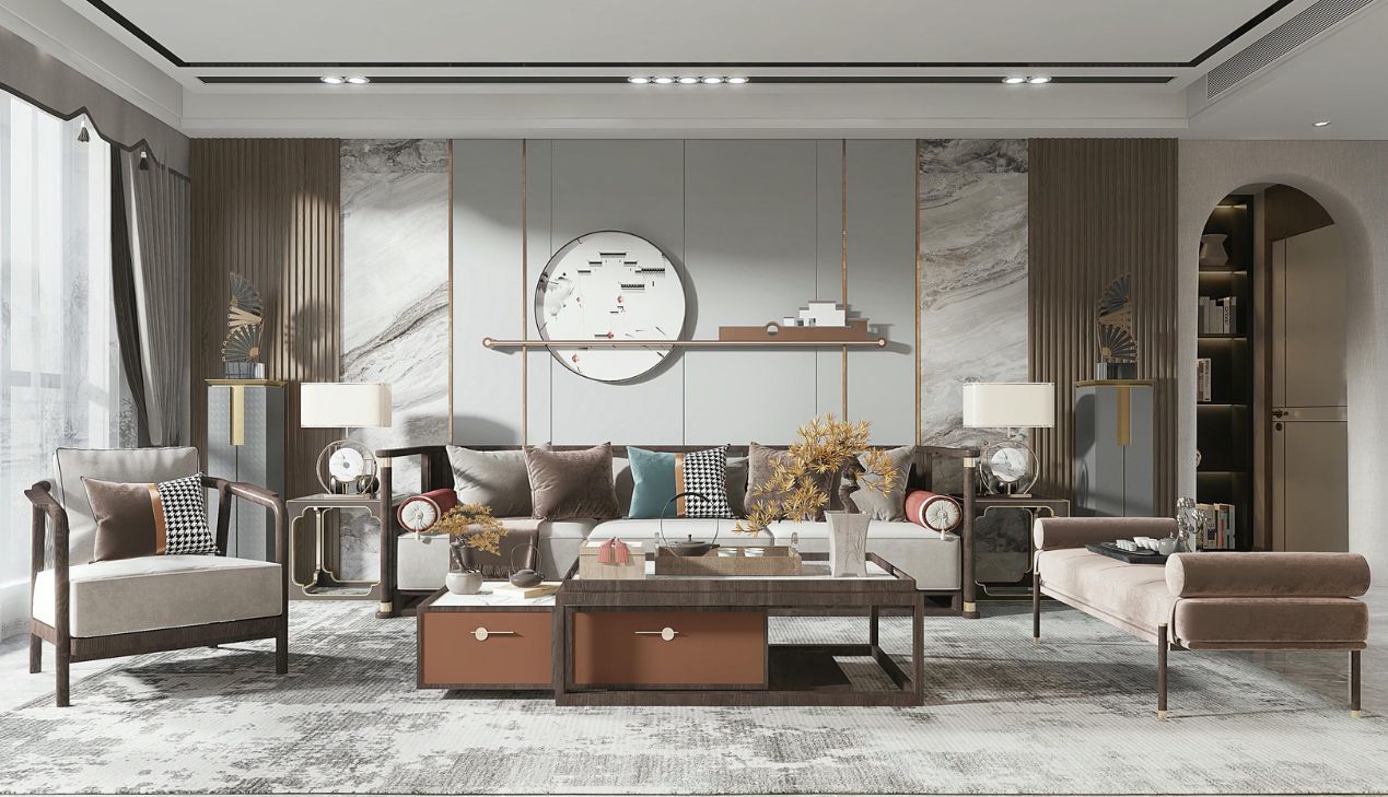 Sofa gỗ phong cách Bắc Âu