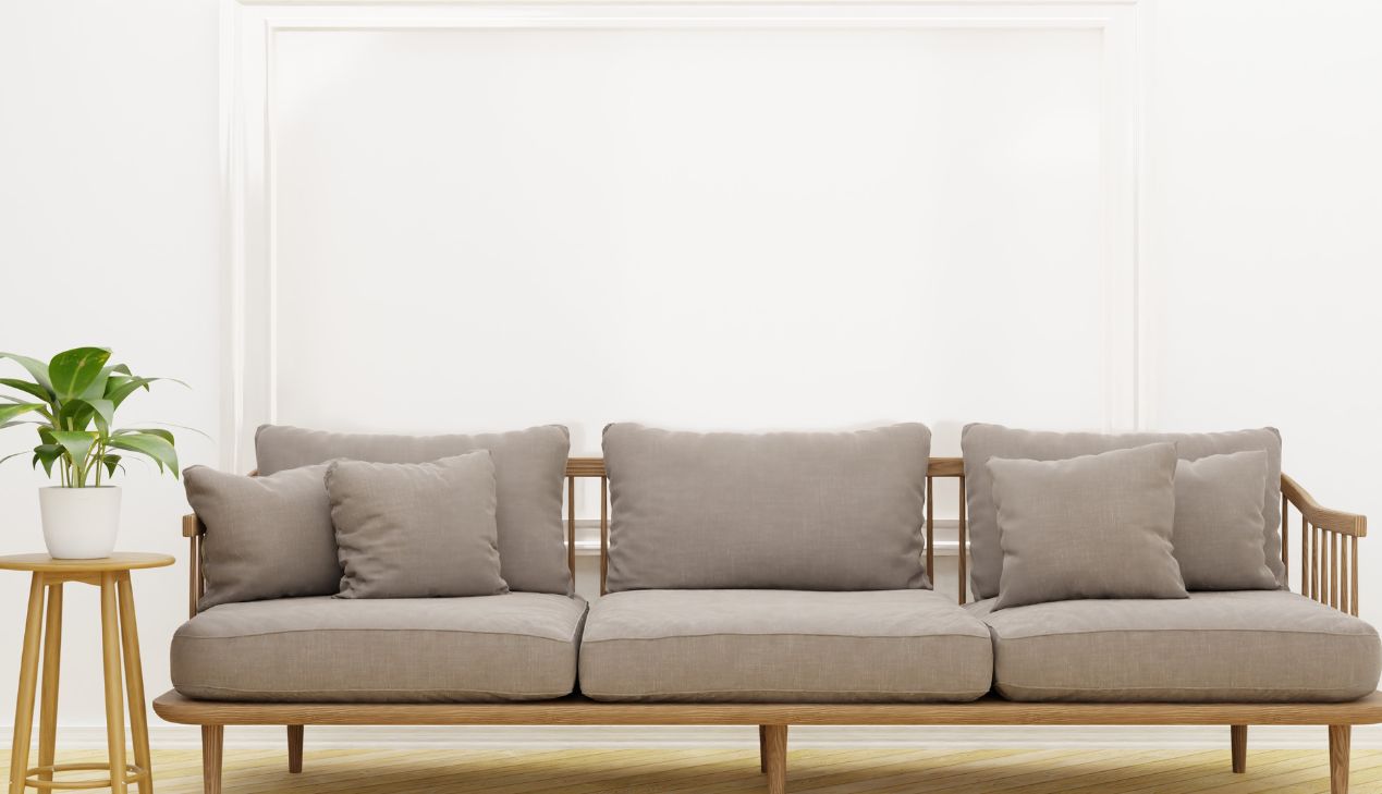 Sofa gỗ phong cách hiện đại