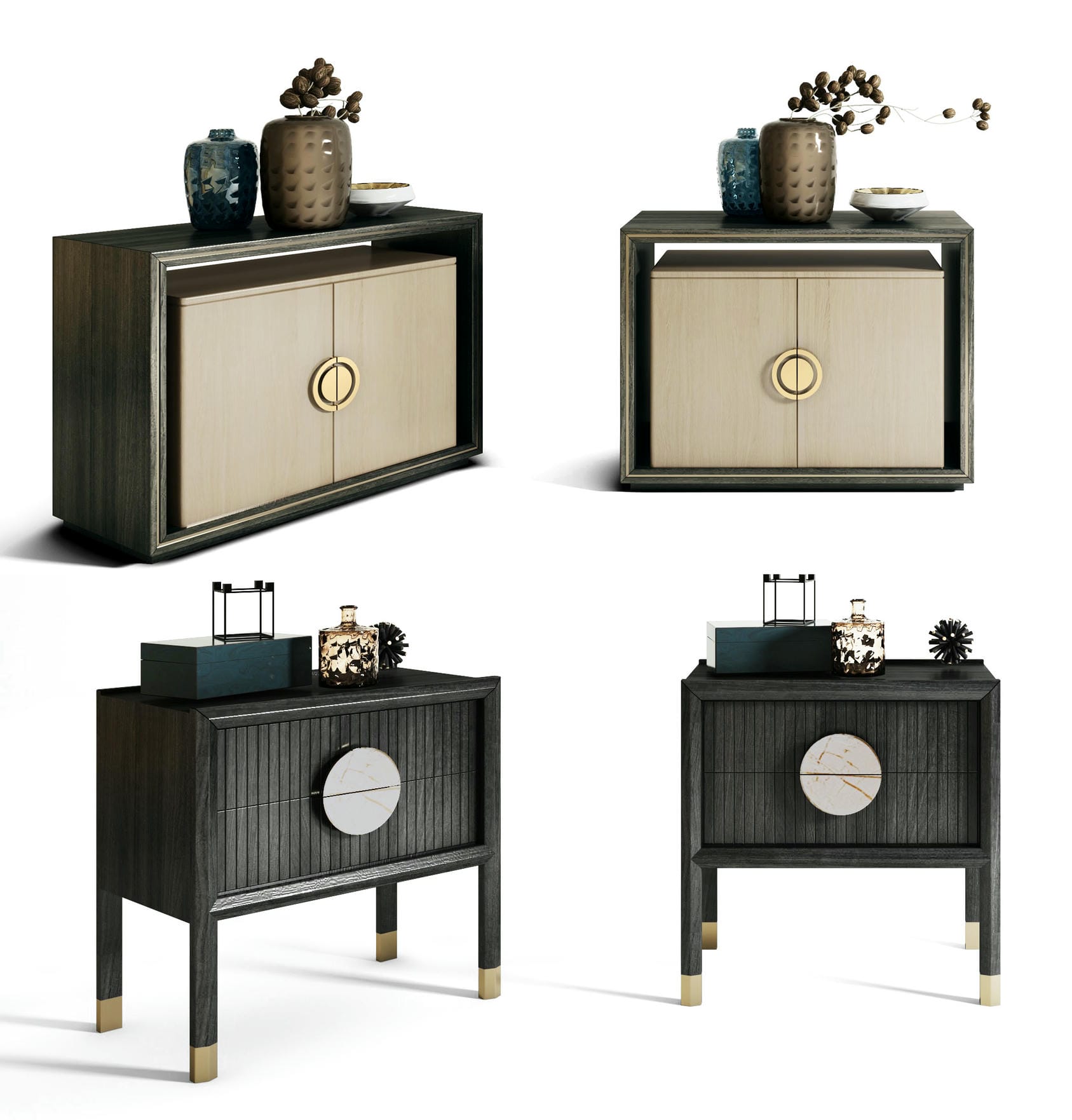 Tab đầu giường decor