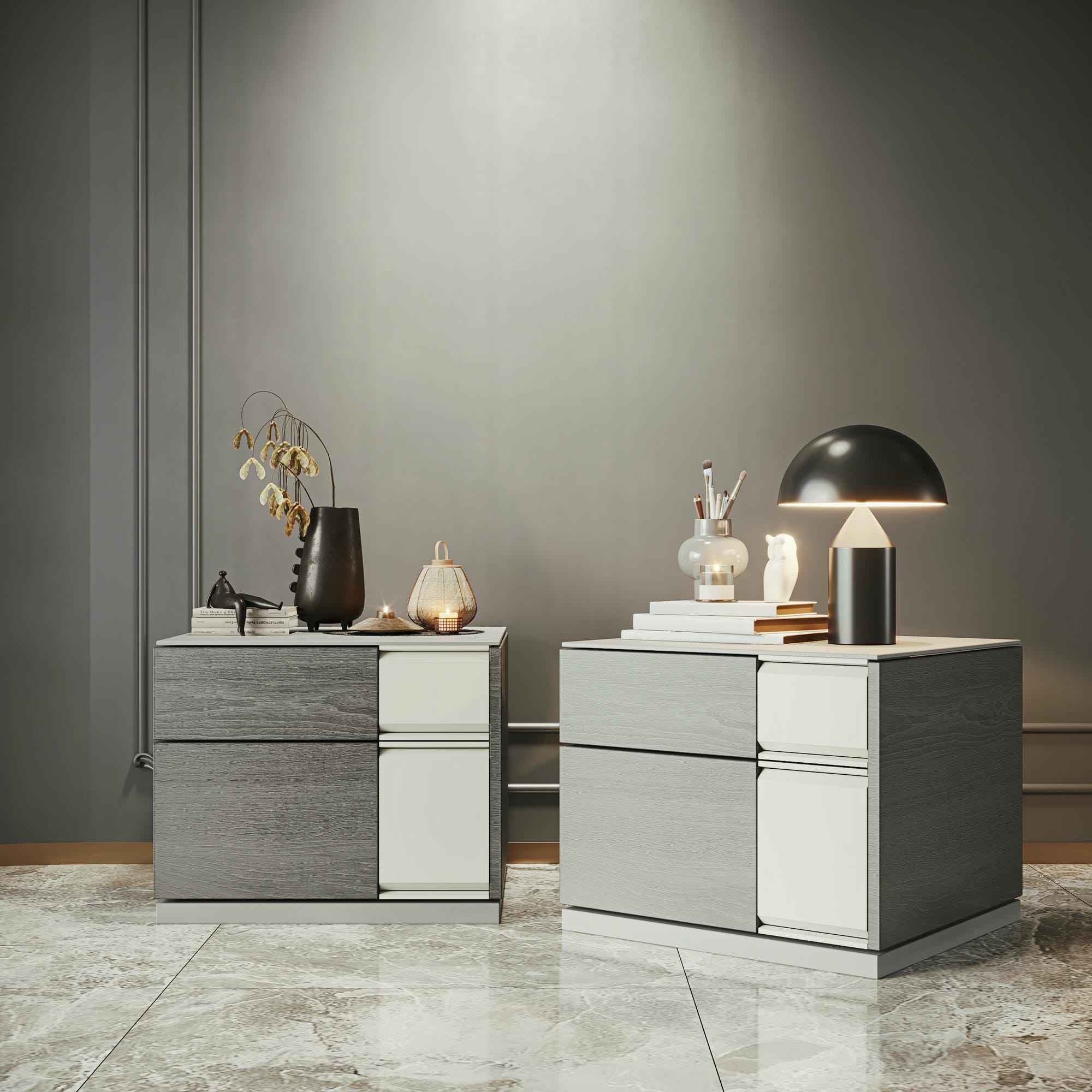 Tap đầu giường gỗ công nghiệp MDF