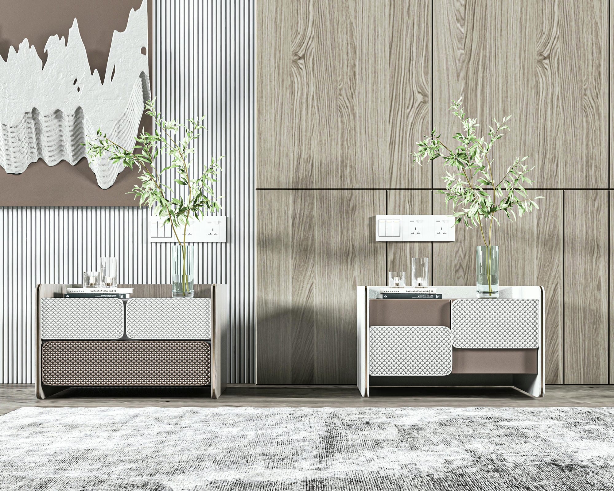 Tab đầu giường mini
