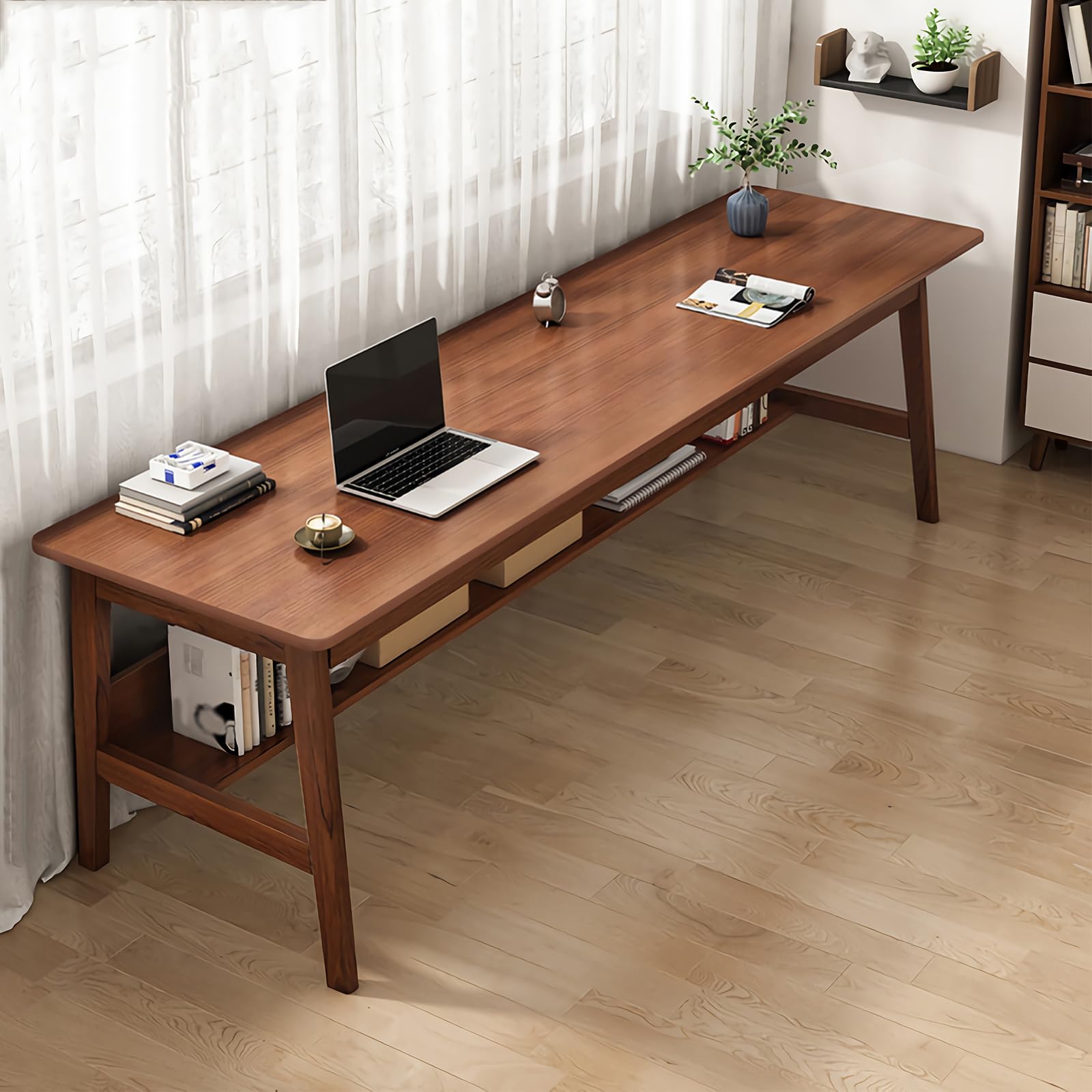 Thiết kế bàn làm việc bằng gỗ đẹp