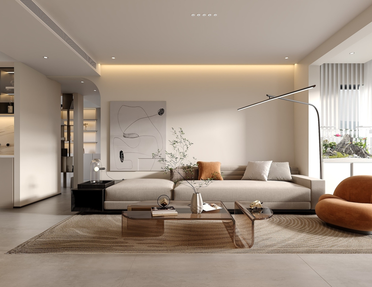 Thiết kế nội thất biệt thự Modern