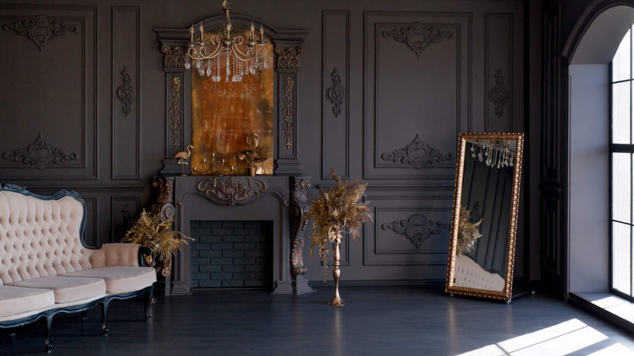 Thiết kế nội thất Gothic với hơi thở hiện đại