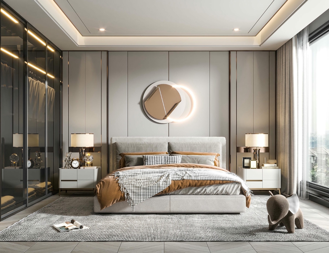 Thiết kế phòng ngủ hiện đại