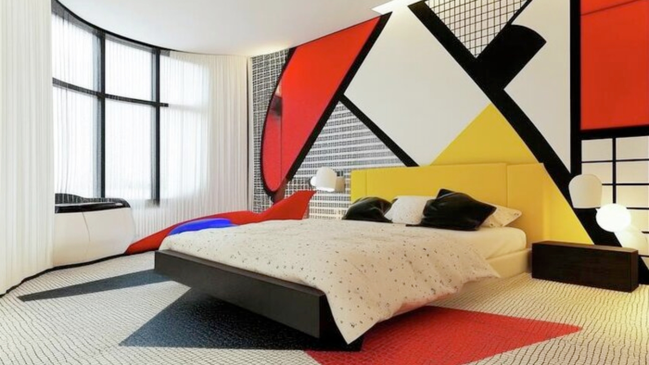 Thiết kế phòng ngủ theo nguyên tắc Bauhaus