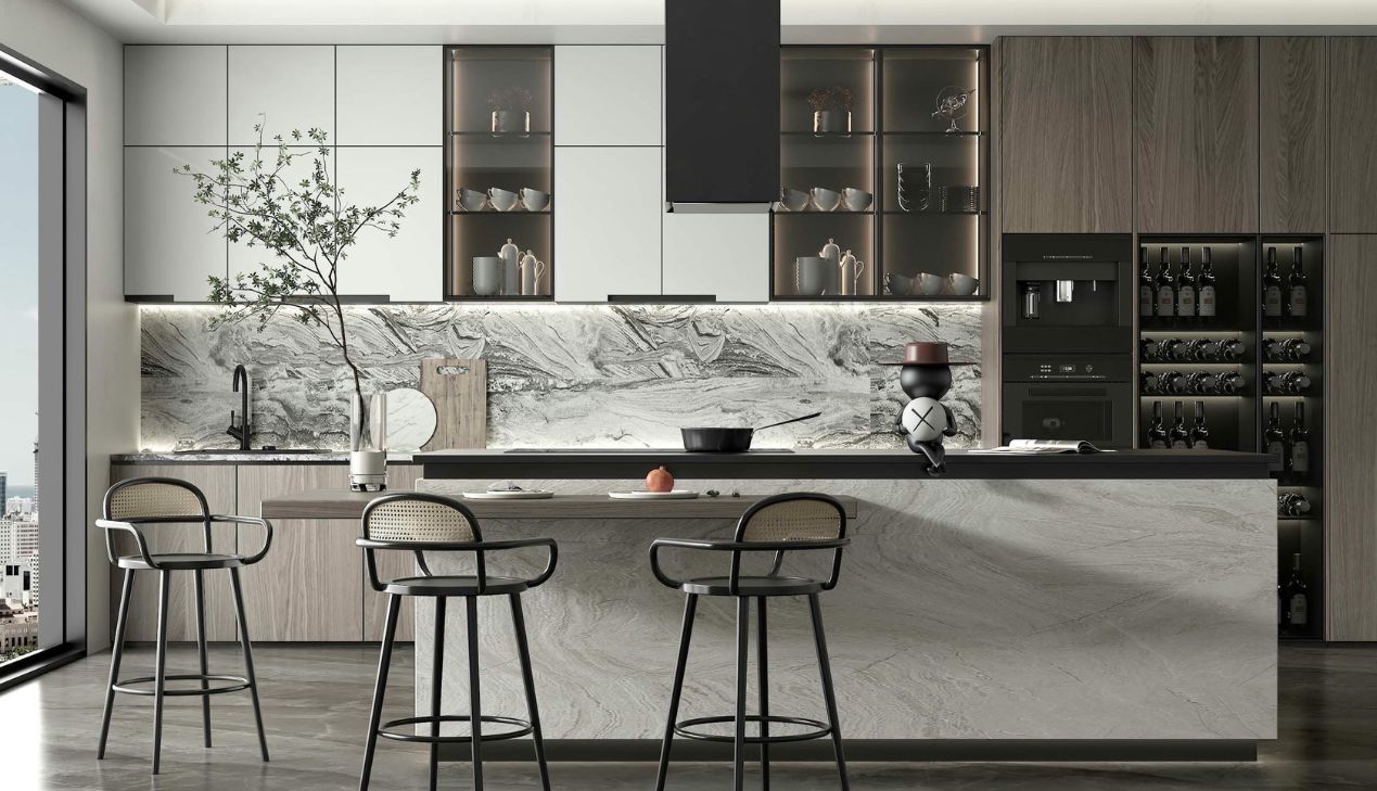 Thiết kế quầy bar gia đình