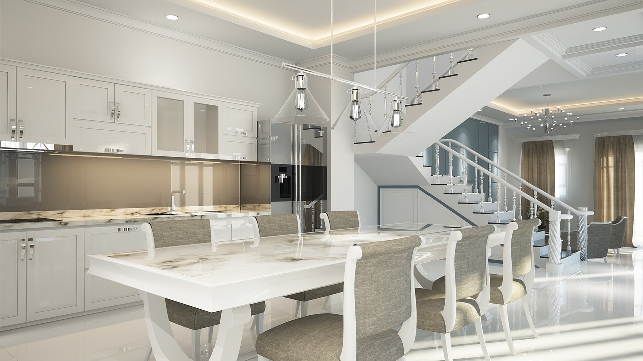 Thiết kế tủ bếp tân cổ điển