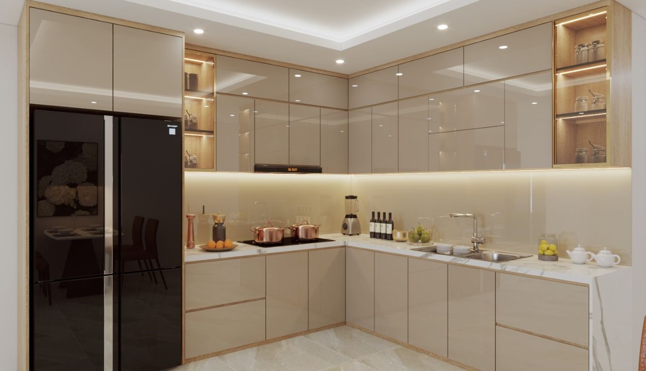 Thiết kế tủ bếp Vincoplast