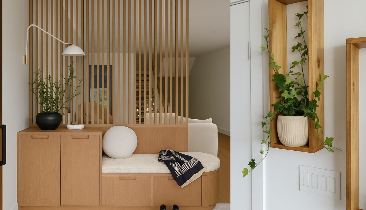 Thiết kế vách ngăn gỗ đẹp