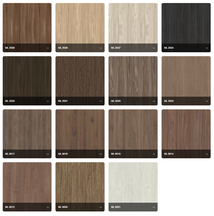 Tổng hợp bảng cataloguo vân gỗ óc chó Tổng hợp bảng cataloguo vân gỗ óc chó