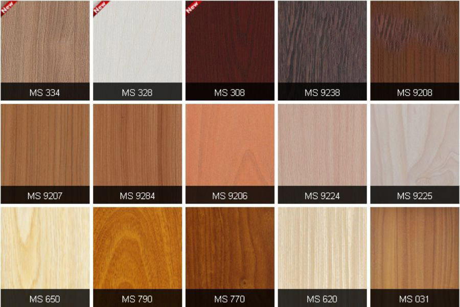 Tổng hợp mã màu melamine