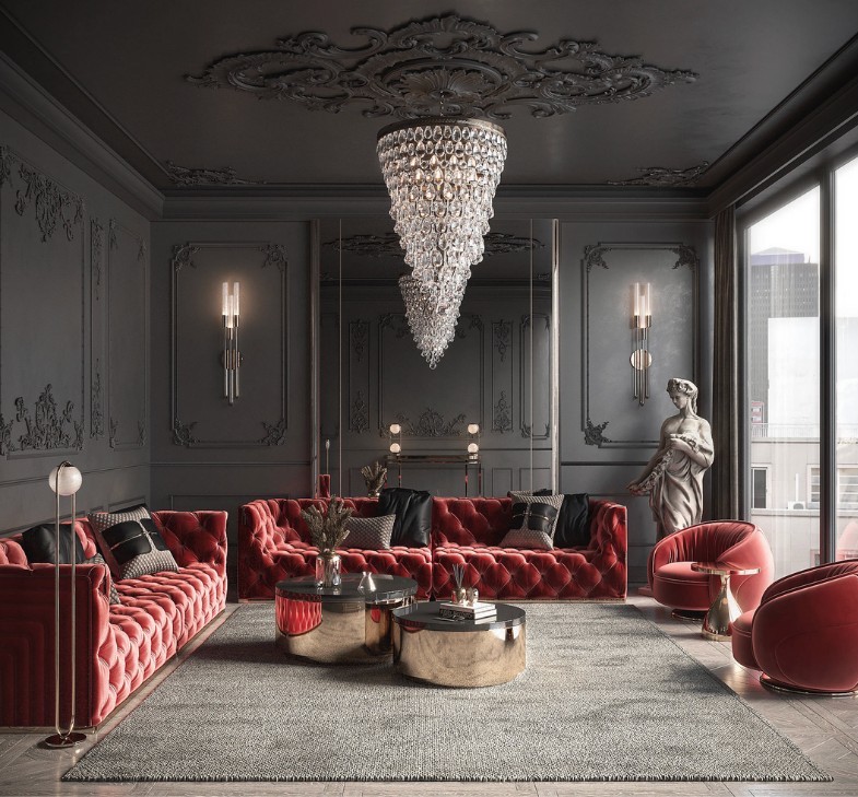 Trần nhà uốn lượn – nghệ thuật Baroque trong kiến trúc