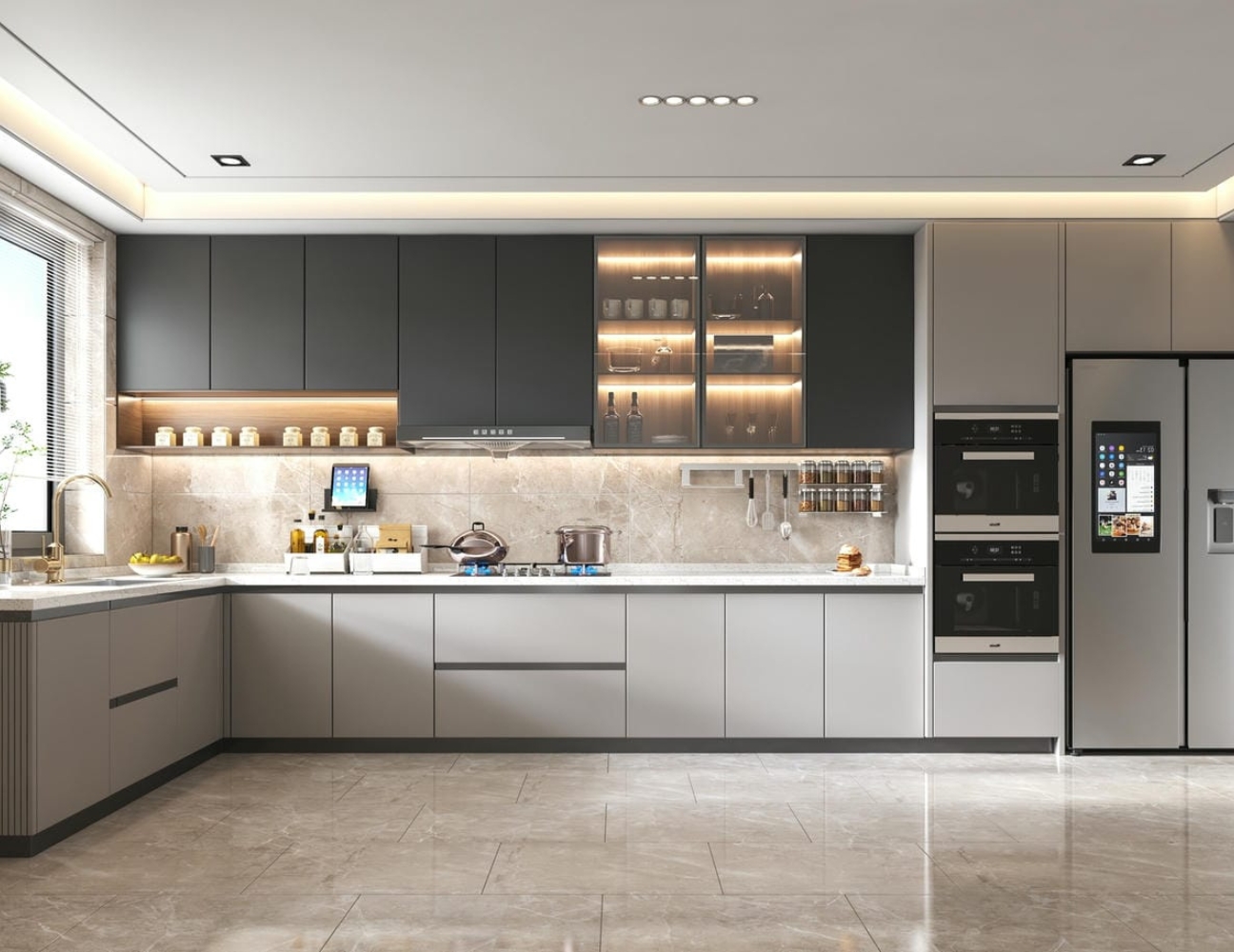 Tủ bếp composite kháng nước