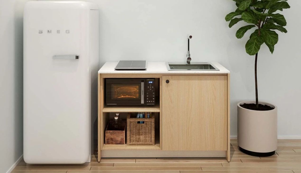 Tủ bếp dưới hiện đại