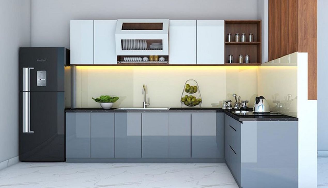 Tủ bếp dưới sang trọng