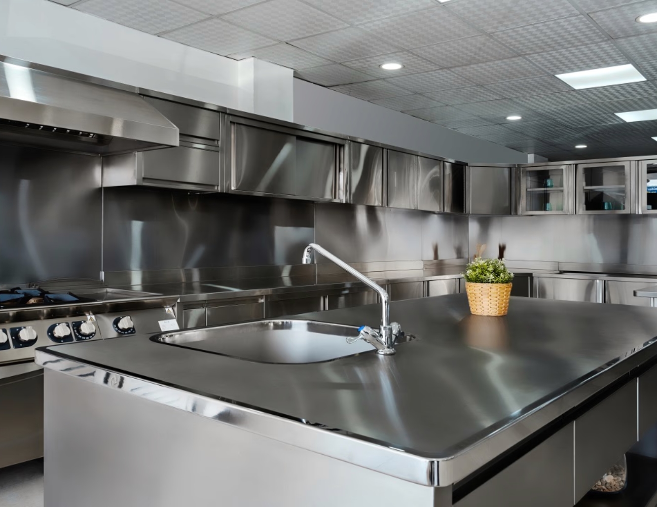 Tủ bếp inox 304 cao cấp