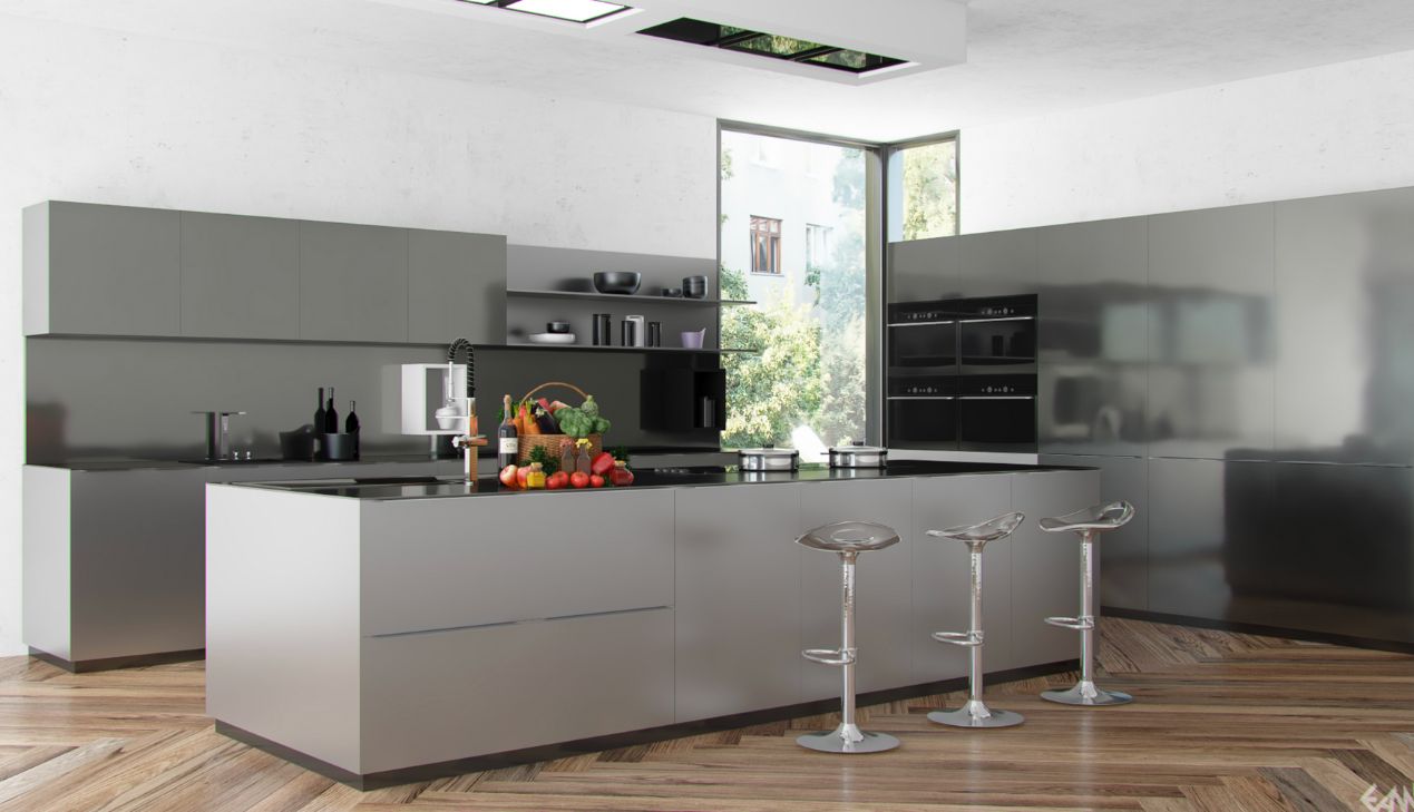 Tủ bếp inox nhập khẩu cao cấp